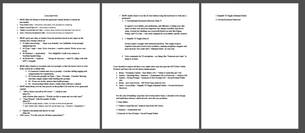 Custom AI content remixing and tone tool